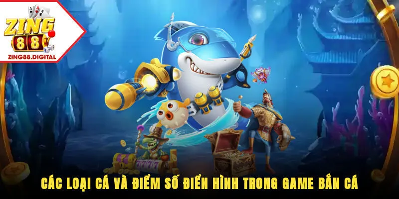 Tính điểm trong game bắn cá